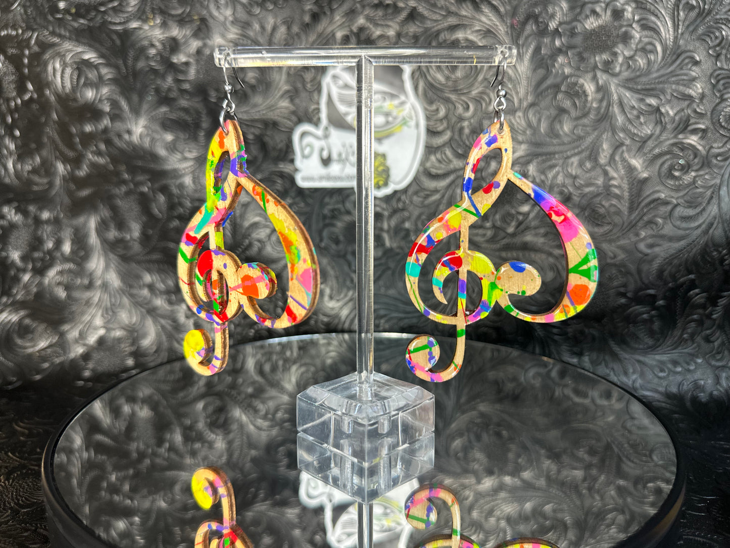 Treble Heart (hand painted)