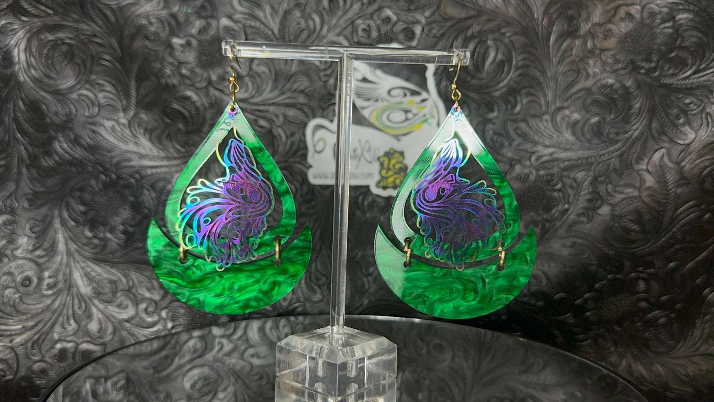 Peacock Green Pearl