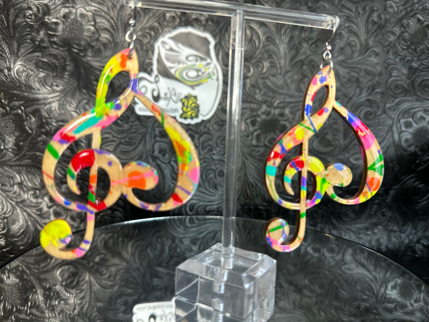 Treble Heart (hand painted)