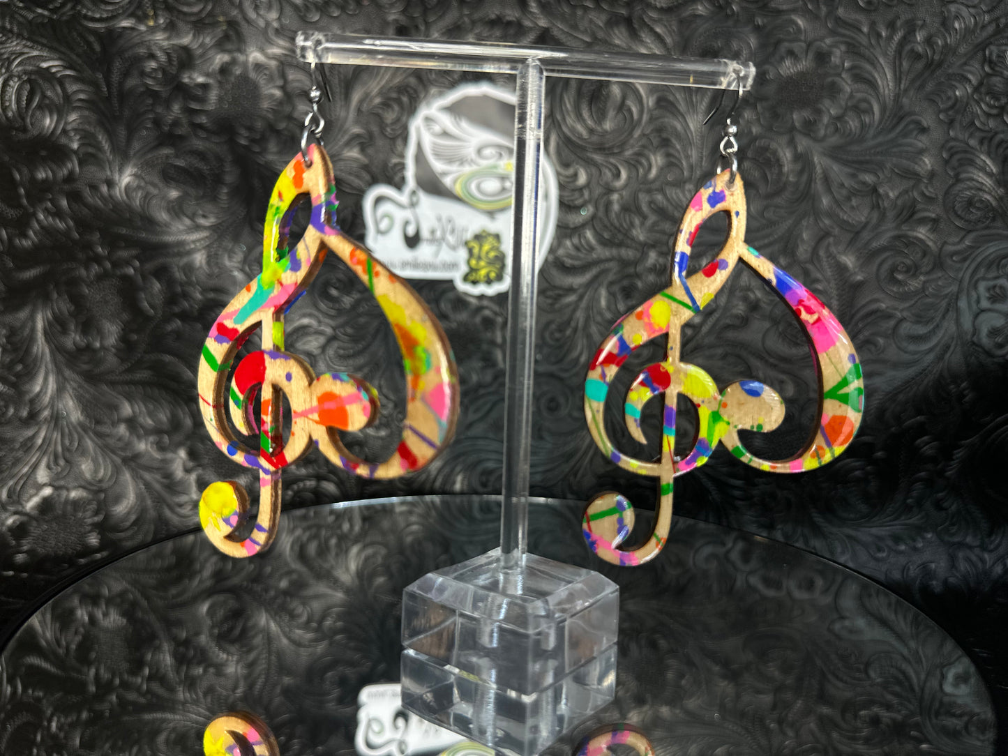 Treble Heart (hand painted)