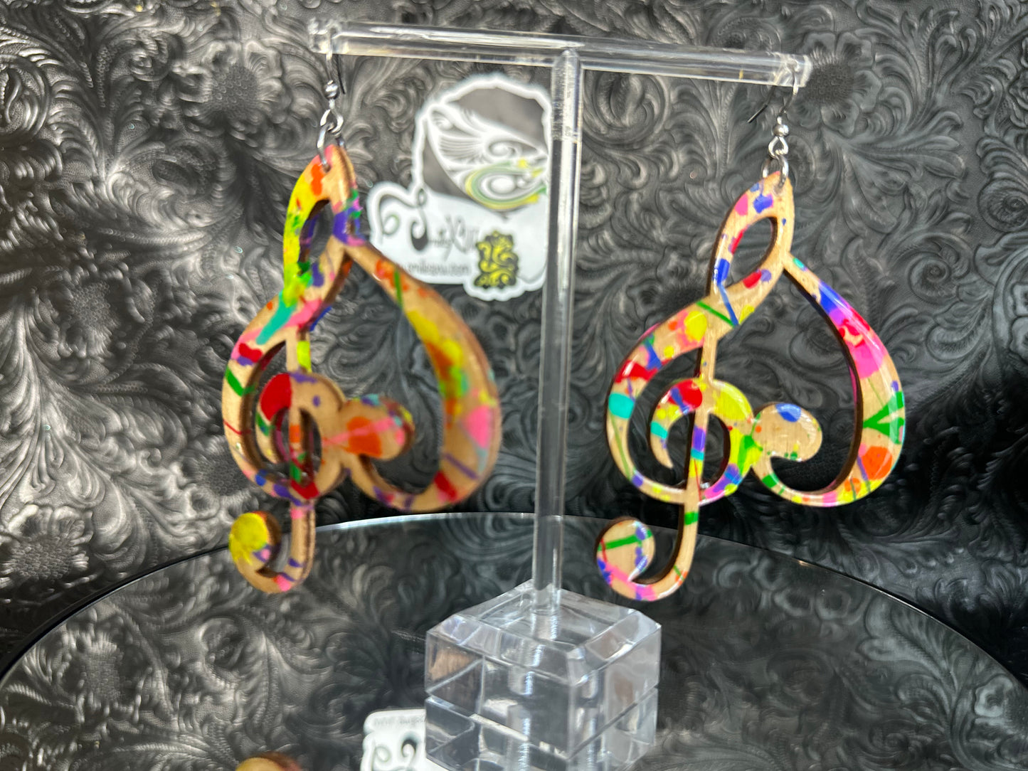Treble Heart (hand painted)