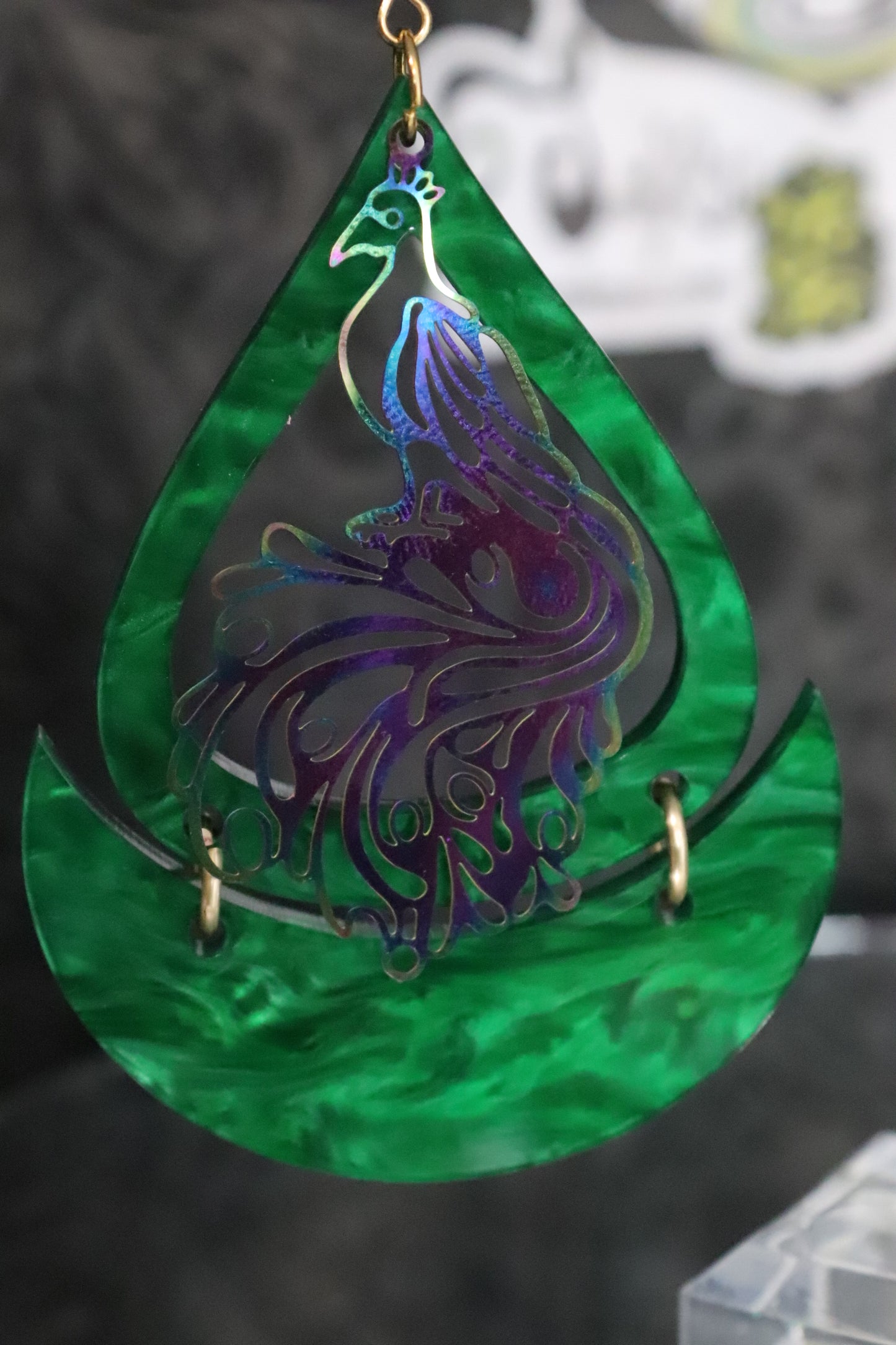 Peacock Green Pearl