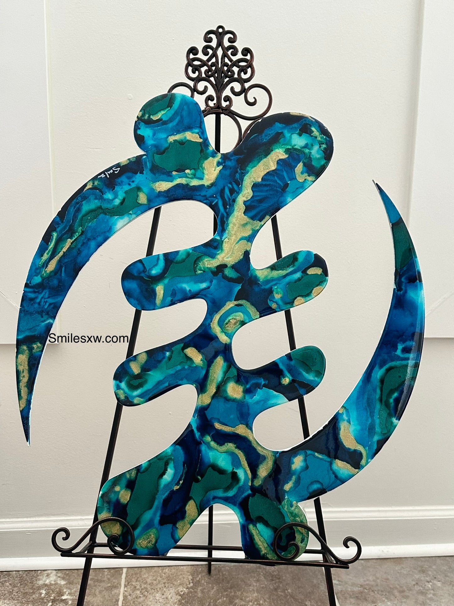 Large Gye Nyame Wall Art