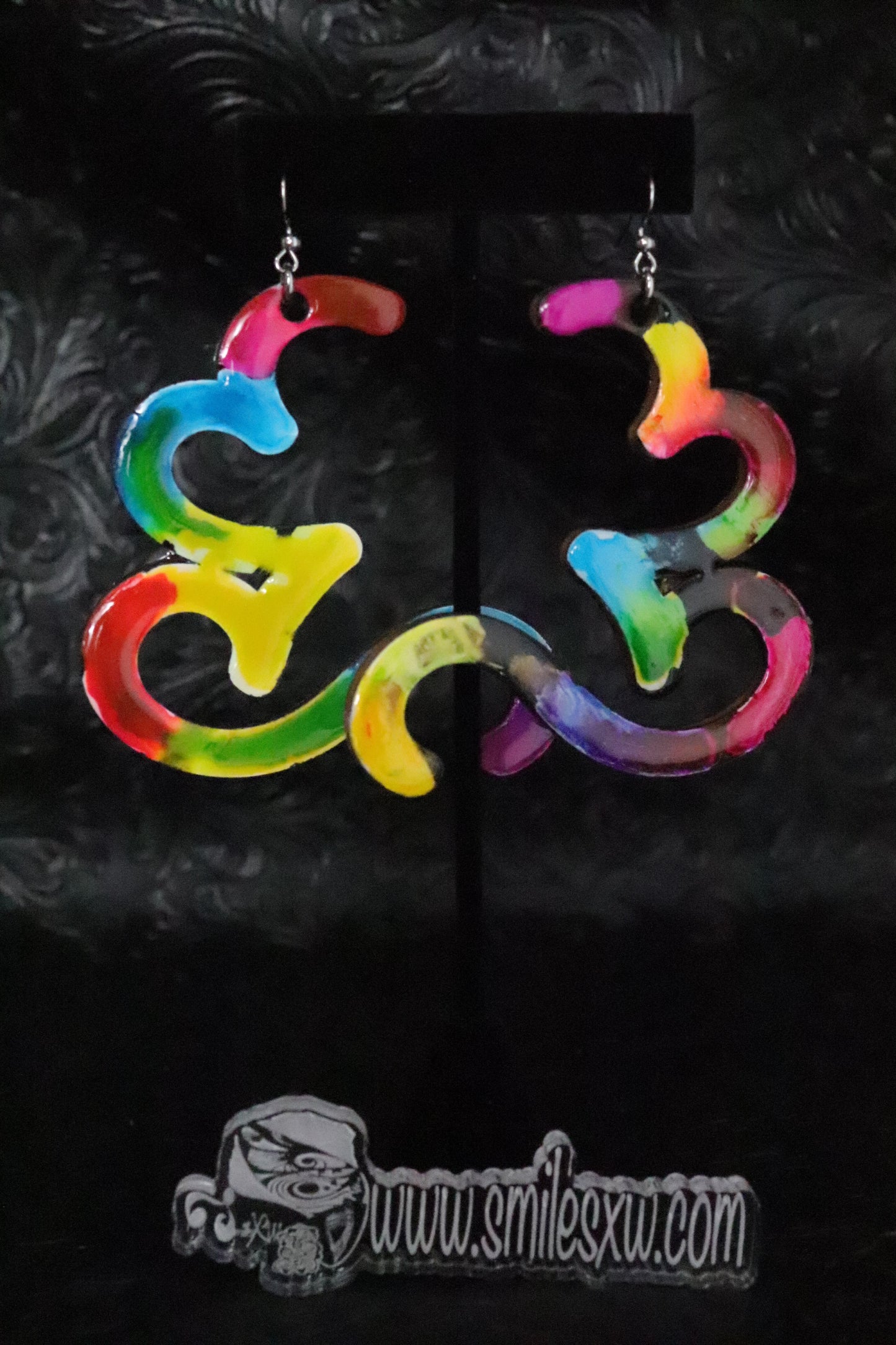 Abstract Wearable Art Earrings