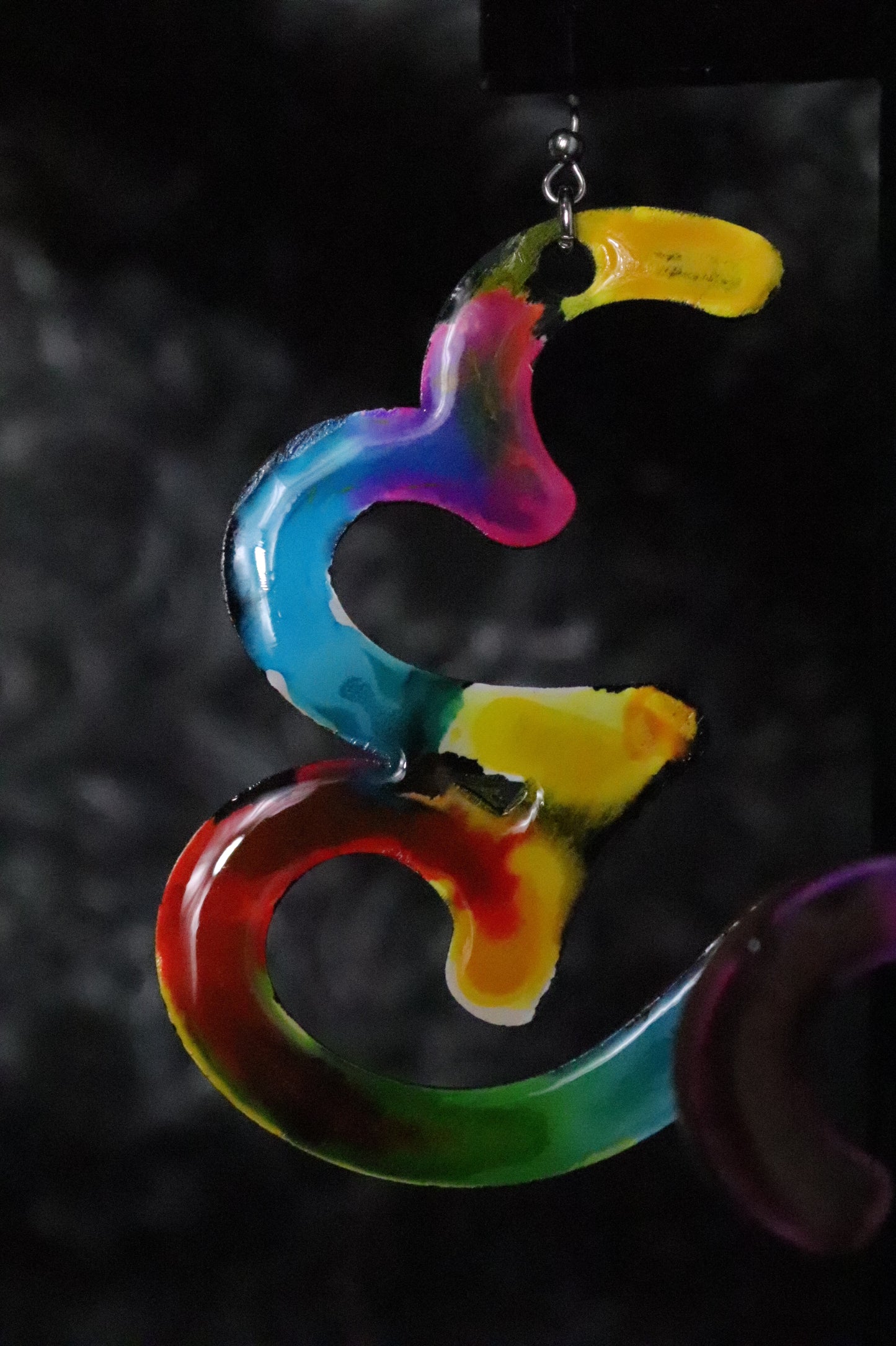 Abstract Wearable Art Earrings
