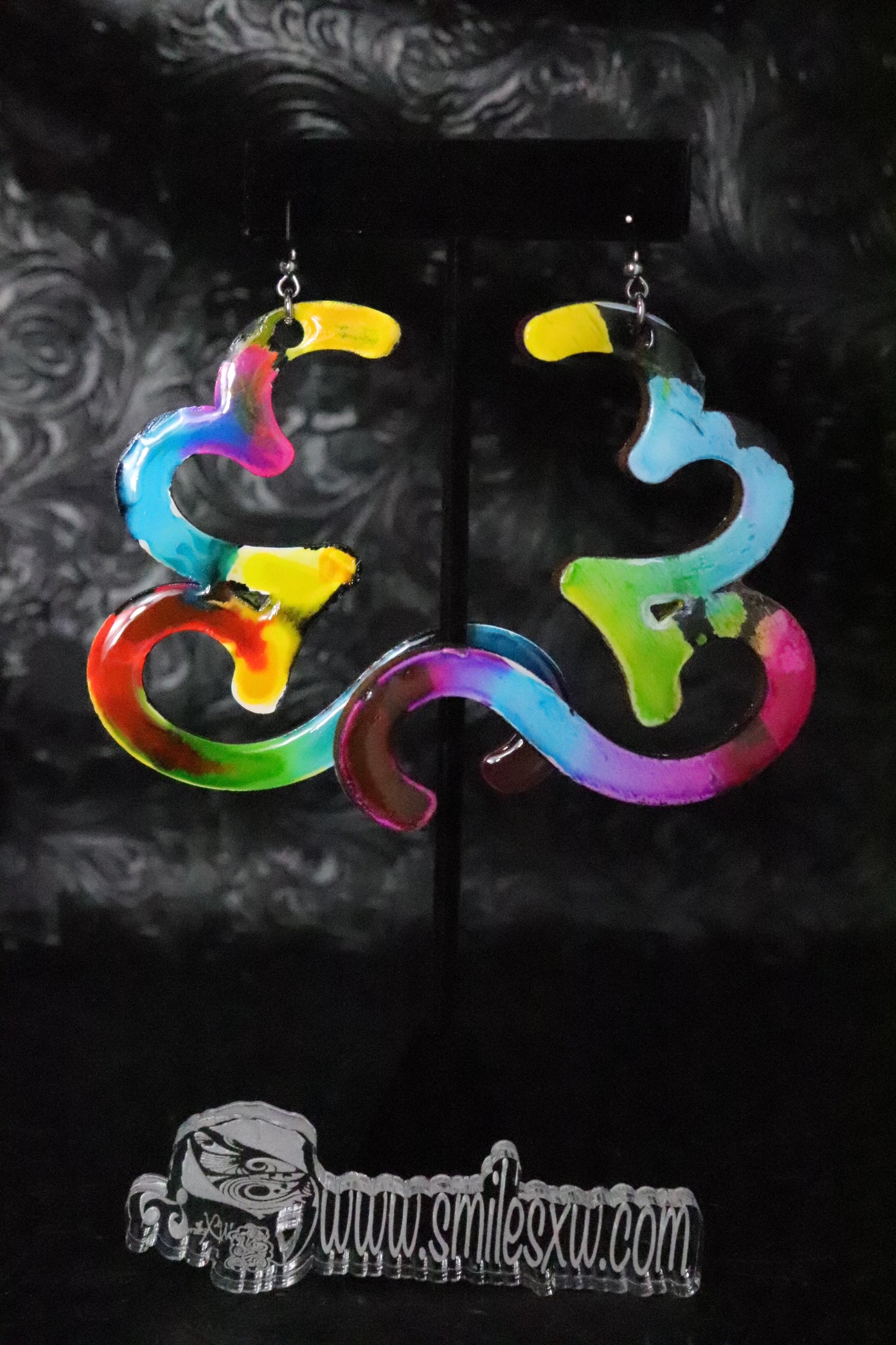 Abstract Wearable Art Earrings